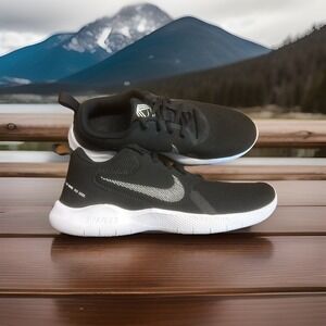 Nike Flex‎ Experience Run Shoes Men's 6 Black White Running Sneakers CI9960-002